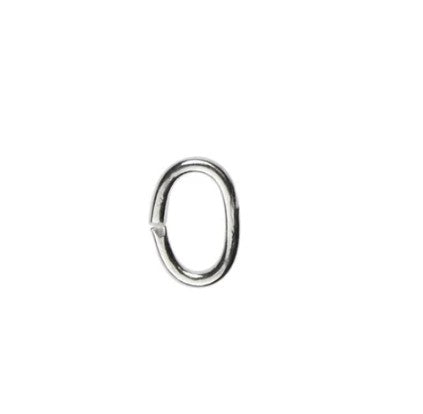 Sterling Silver (925) Oval Open Jump Rings