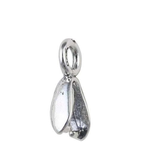 Sterling Silver (925) Pear Pinch Bail