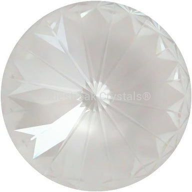 Serinity Chatons Round Stones Rivoli (1122) Crystal Electric White Ignite UNFOILED-Serinity Chatons & Round Stones-12mm - Pack of 4-Bluestreak Crystals