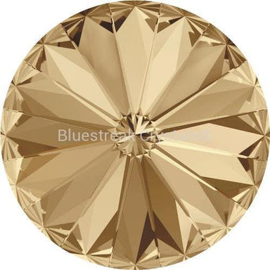 Serinity Chatons Round Stones Rivoli (1122) Crystal Golden Shadow-Serinity Chatons & Round Stones-SS39 (8.30mm) - Pack of 10-Bluestreak Crystals