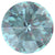 Serinity Chatons Round Stones Rose Cut (1401) Aquamarine Ignite UNFOILED-Serinity Chatons & Round Stones-10mm - Pack of 2-Bluestreak Crystals