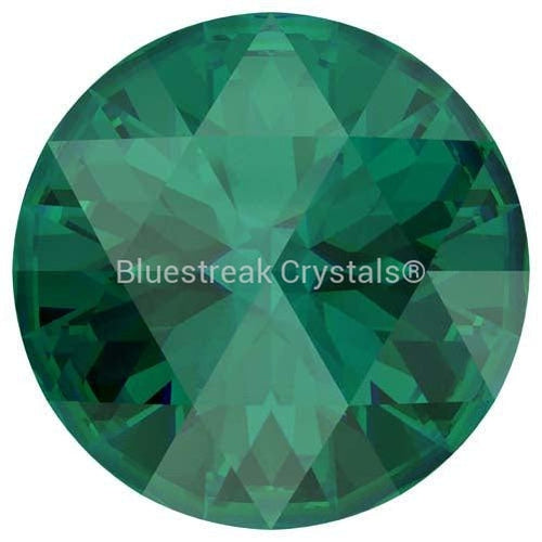 Serinity Chatons Round Stones Rose Cut (1401) Emerald Ignite UNFOILED-Serinity Chatons & Round Stones-11.8mm - Pack of 1-Bluestreak Crystals