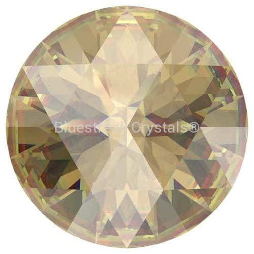 Serinity Chatons Round Stones Rose Cut (1401) Light Colorado Topaz Ignite UNFOILED-Serinity Chatons & Round Stones-10mm - Pack of 2-Bluestreak Crystals