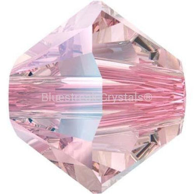 Serinity Crystal Beads Bicone (5328) Light Rose Shimmer-Serinity Beads-3mm - Pack of 25-Bluestreak Crystals