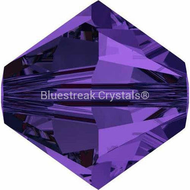 Serinity Crystal Beads Bicone (5328) Purple Velvet-Serinity Beads-3mm - Pack of 25-Bluestreak Crystals