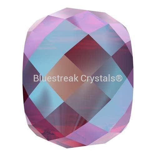 Serinity Crystal Beads Briolette XXL Hole (5043) Scarlet Shimmer 2X