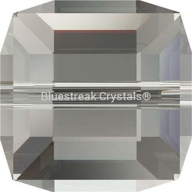 Serinity Crystal Beads Cube (5601) Black Diamond-Serinity Beads-4mm - Pack of 5-Bluestreak Crystals