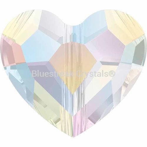 5742 - 10mm Swarovski Crystal Heart Bead - Golden Shadow