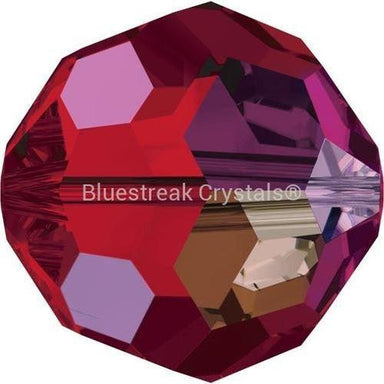 Serinity Crystal Beads Round (5000) Light Siam AB-Serinity Beads-4mm - Pack of 25-Bluestreak Crystals