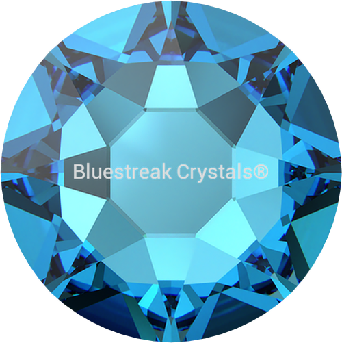 Serinity Hotfix Flat Back Crystals (2000, 2038 & 2078) Crystal Bermuda Blue-Serinity Hotfix Flatback Crystals-SS6 (2.0mm) - Pack of 50-Bluestreak Crystals