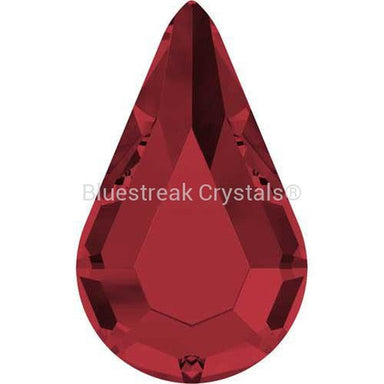 Serinity Hotfix Flat Back Crystals Drop (2300) Scarlet-Serinity Hotfix Flatback Crystals-8x4.8mm - Pack of 6-Bluestreak Crystals