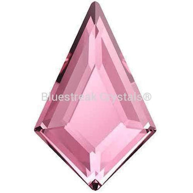 Serinity Hotfix Flat Back Crystals Kite (2771) Light Rose-Serinity Hotfix Flatback Crystals-6.4x4.2mm - Pack of 6-Bluestreak Crystals