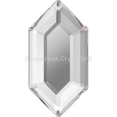 Serinity Hotfix Flat Back Crystals Large Hexagon (2776) Crystal-Serinity Hotfix Flatback Crystals-8.2x4.2mm - Pack of 8-Bluestreak Crystals