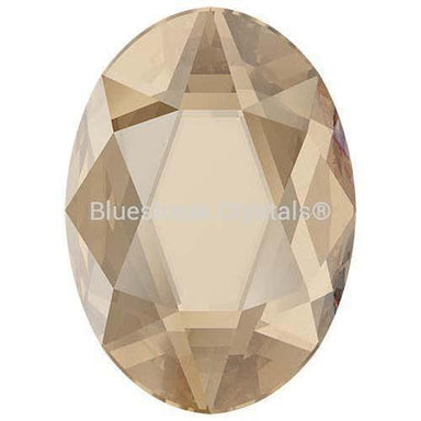 Serinity Hotfix Flat Back Crystals Oval (2603) Crystal Golden Shadow-Serinity Hotfix Flatback Crystals-4x3mm - Pack of 10-Bluestreak Crystals