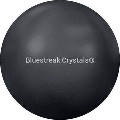 Serinity Hotfix Flat Back Crystals Pearl Cabochon (2080/4) Jet Hematite-Serinity Hotfix Flatback Crystals-SS6 (2.0mm) - Pack of 50-Bluestreak Crystals