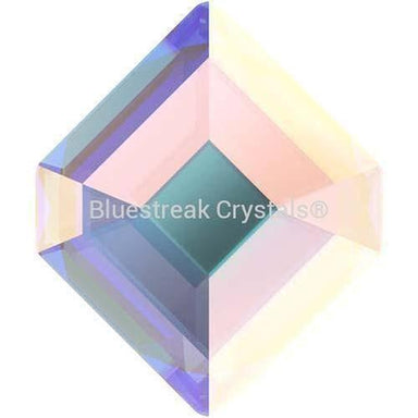 Serinity Hotfix Flat Back Crystals Small Hexagon (2777) Crystal AB-Serinity Hotfix Flatback Crystals-5x4.2mm - Pack of 8-Bluestreak Crystals