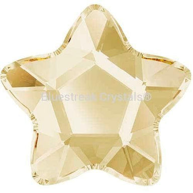 Serinity Hotfix Flat Back Crystals Star Flower (2754) Crystal Golden Shadow-Serinity Hotfix Flatback Crystals-4mm - Pack of 10-Bluestreak Crystals