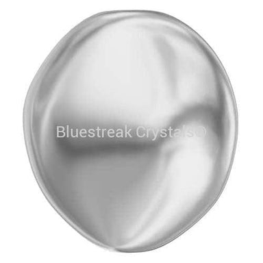 Serinity Pearls Baroque Coin (5842) Crystal Light Grey-Serinity Pearls-10mm - Pack of 6-Bluestreak Crystals