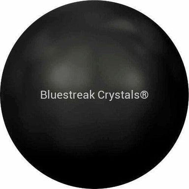 Serinity Pearls Cabochon (5817) Crystal Mystic Black-Serinity Pearls-6mm - Pack of 8-Bluestreak Crystals