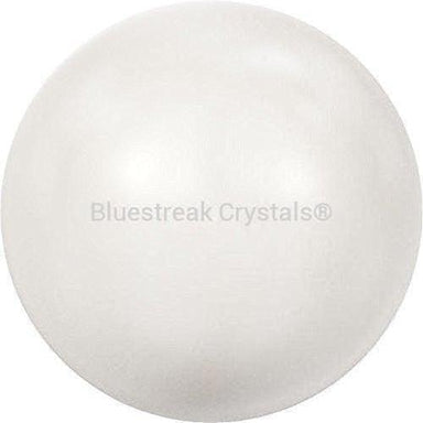 Serinity Pearls Cabochon (5817) Crystal White-Serinity Pearls-6mm - Pack of 8-Bluestreak Crystals