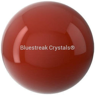 Serinity Pearls Round (5810) Crystal Dark Coral-Serinity Pearls-2mm - Pack of 50-Bluestreak Crystals