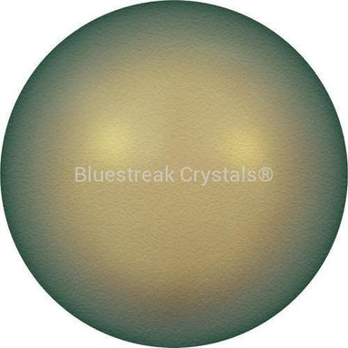 Serinity Pearls Round (5810) Crystal Iridescent Green-Serinity Pearls-2mm - Pack of 50-Bluestreak Crystals