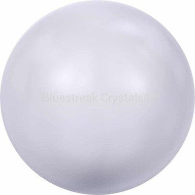 Serinity Pearls Round Half Drilled (5818) Crystal Lavender-Serinity Pearls-3mm - Pack of 10-Bluestreak Crystals