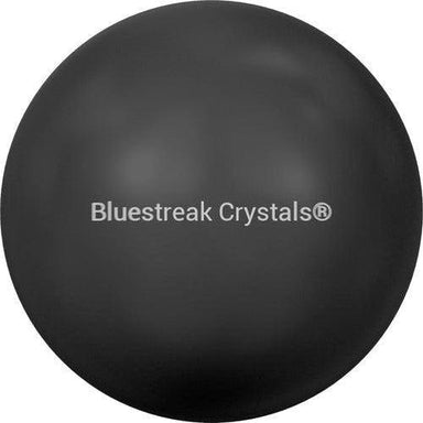 Serinity Pearls Round No Hole (5809) Crystal Mystic Black-Serinity Pearls-1.5mm - Pack of 100-Bluestreak Crystals