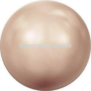 Serinity Pearls Round No Hole (5809) Crystal Rose Gold-Serinity Pearls-1mm - Pack of 100-Bluestreak Crystals