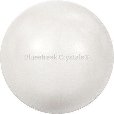 Serinity Pearls Round No Hole (5809) Crystal White-Serinity Pearls-1mm - Pack of 100-Bluestreak Crystals