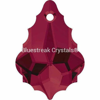 Serinity Pendants Baroque (6090) Ruby-Serinity Pendants-16mm - Pack of 1-Bluestreak Crystals