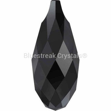 Serinity Pendants Briolette (6010) Jet-Serinity Pendants-11mm - Pack of 1-Bluestreak Crystals