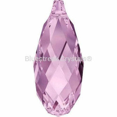 Serinity Pendants Briolette (6010) Light Amethyst-Serinity Pendants-11mm - Pack of 1-Bluestreak Crystals