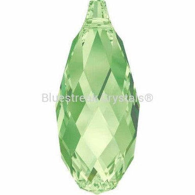 Serinity Pendants Briolette (6010) Peridot-Serinity Pendants-11mm - Pack of 1-Bluestreak Crystals