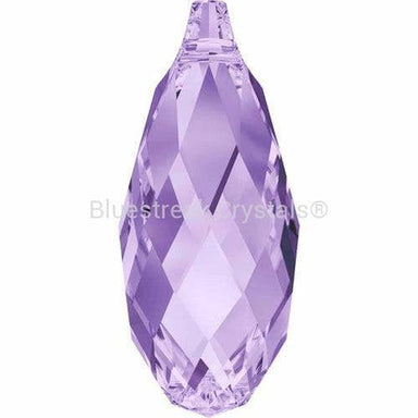 Serinity Pendants Briolette (6010) Tanzanite-Serinity Pendants-11mm - Pack of 1-Bluestreak Crystals