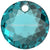 Serinity Pendants Classic Cut (6430) Blue Zircon-Serinity Pendants-10mm - Pack of 2-Bluestreak Crystals