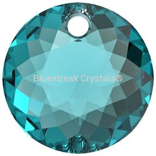 Serinity Pendants Classic Cut (6430) Blue Zircon-Serinity Pendants-10mm - Pack of 2-Bluestreak Crystals