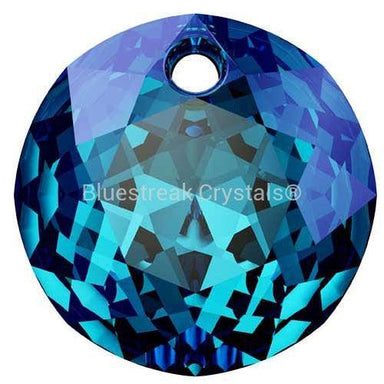 Serinity Pendants Classic Cut (6430) Crystal Bermuda Blue-Serinity Pendants-8mm - Pack of 4-Bluestreak Crystals