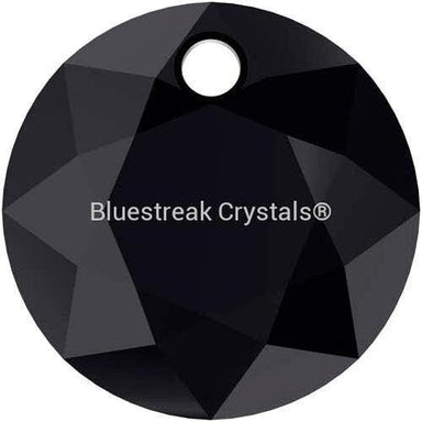 Serinity Pendants Classic Cut (6430) Jet-Serinity Pendants-8mm - Pack of 4-Bluestreak Crystals