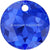 Serinity Pendants Classic Cut (6430) Majestic Blue-Serinity Pendants-10mm - Pack of 2-Bluestreak Crystals