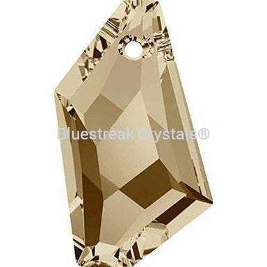 Serinity Pendants De-Art (6670) Crystal Golden Shadow-Serinity Pendants-18mm - Pack of 1-Bluestreak Crystals