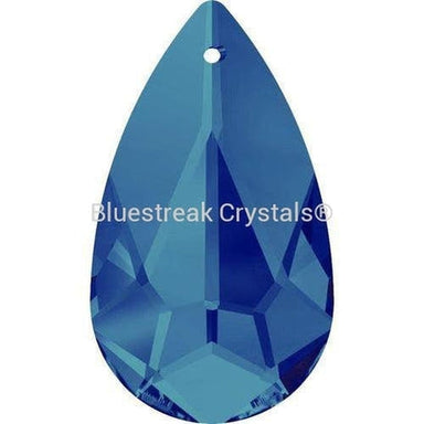 Serinity Pendants Elegant (6100) Crystal Bermuda Blue-Serinity Pendants-24mm - Pack of 1-Bluestreak Crystals