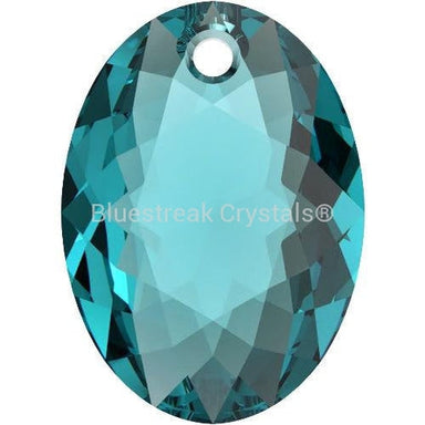 Serinity Pendants Elliptic Cut (6438) Blue Zircon-Serinity Pendants-9mm - Pack of 4-Bluestreak Crystals