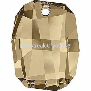 Serinity Pendants Graphic (6685) Crystal Golden Shadow-Serinity Pendants-19mm - Pack of 1-Bluestreak Crystals