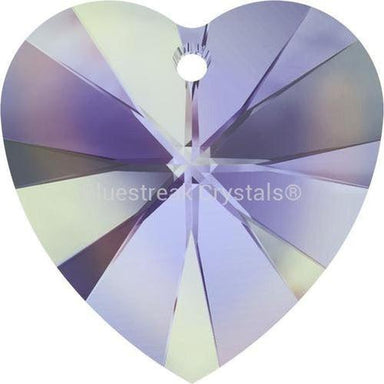 Serinity Pendants Heart (6228) Crystal Vitrail Light-Serinity Pendants-10.3x10mm - Pack of 4-Bluestreak Crystals