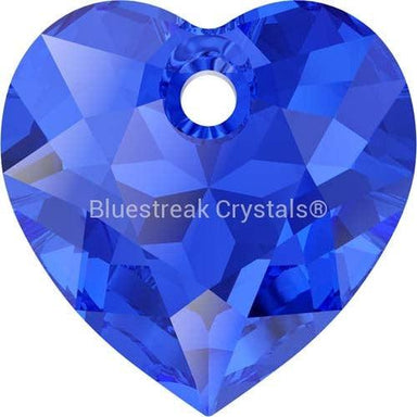 Serinity Pendants Heart Cut (6432) Majestic Blue-Serinity Pendants-8mm - Pack of 4-Bluestreak Crystals