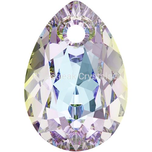 Serinity Pendants Pear Cut (6433) Crystal Vitrail Light P-Serinity Pendants-9mm - Pack of 4-Bluestreak Crystals