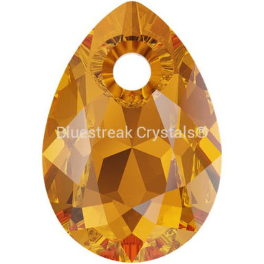 Serinity Pendants Pear Cut (6433) Topaz-Serinity Pendants-11.5mm - Pack of 2-Bluestreak Crystals