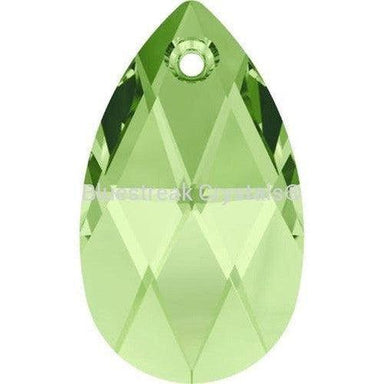 Serinity Pendants Peardrop (6106) Peridot-Serinity Pendants-16mm - Pack of 2-Bluestreak Crystals