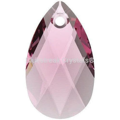 Serinity Pendants Peardrop (6106) Rose-Serinity Pendants-22mm - Pack of 1-Bluestreak Crystals